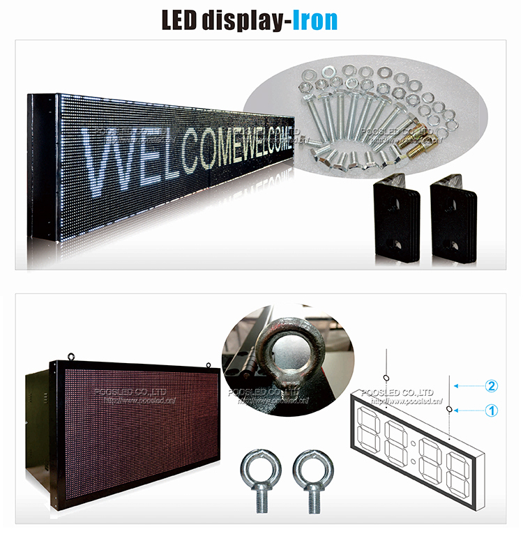 tablero de pantalla led impermeable ip65 para eventos