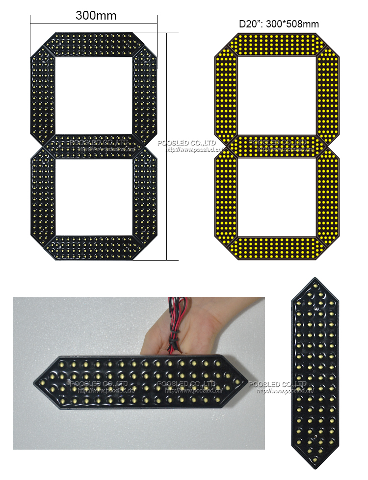 Módulo de dígitos led