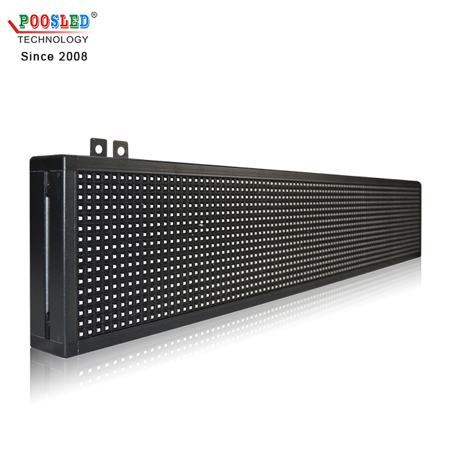 Tablero de mensajes LED popular para interiores P10 3X1 RGB (SMD)