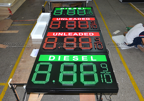 precio de la placa de visualizaci&oacute;n led