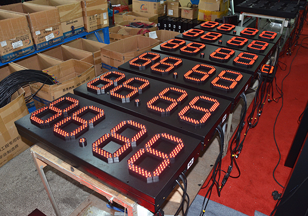 se&ntilde;alizaci&oacute;n de precio de gas led