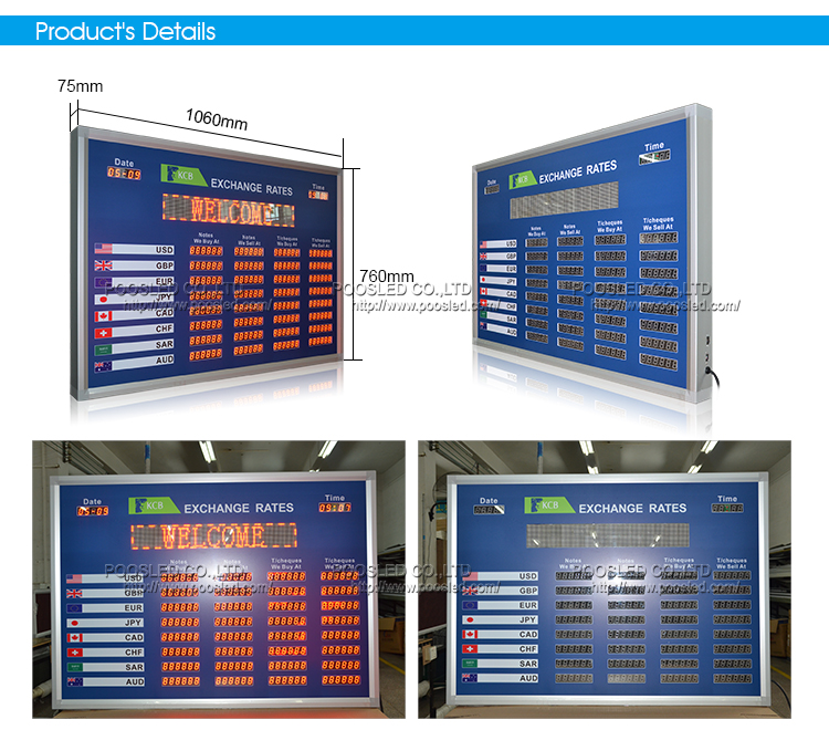 signo de tipos de cambio de alta calidad