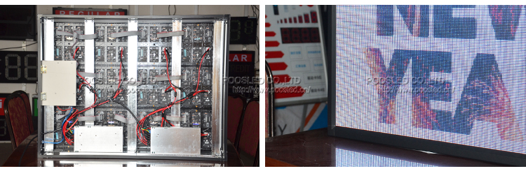 pantalla led interior