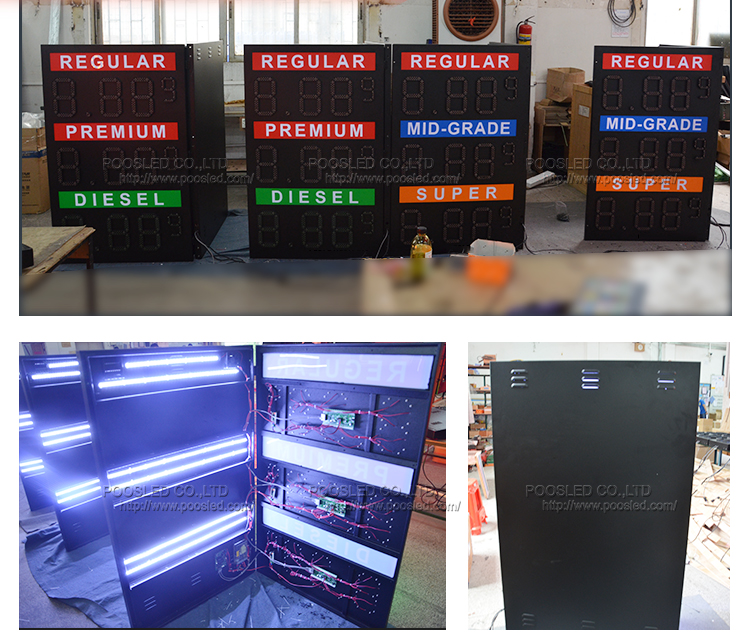pantalla led para gasolinera en venta