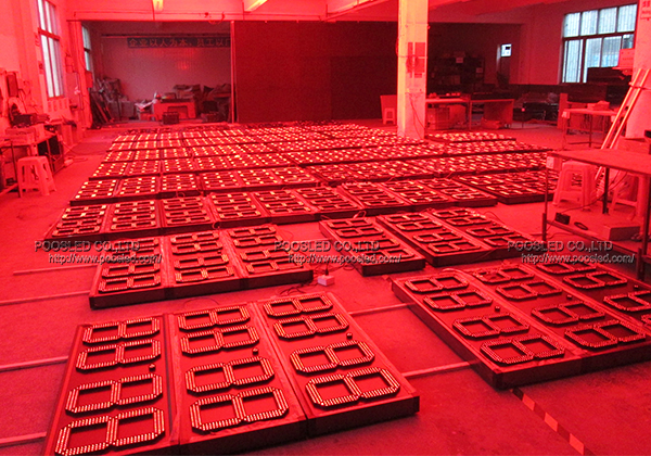 LED de precio digital