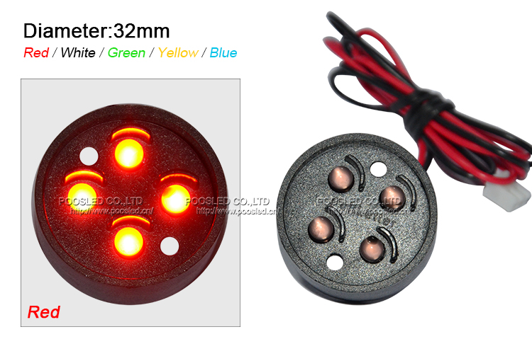 n&uacute;mero de led