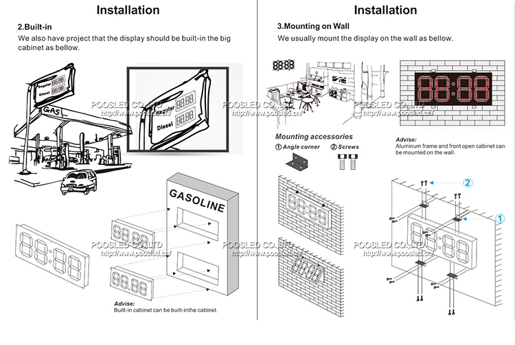 temporizador de cuenta regresiva led 88