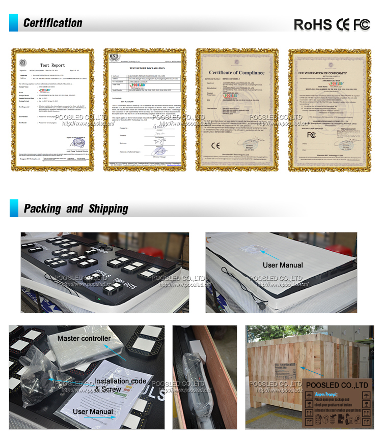 marcadores de f&uacute;tbol al aire libre electr&oacute;nicos con pantalla LED