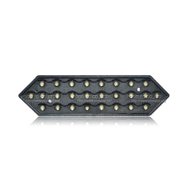Módulo de 7 segmentos LED ámbar de venta caliente de 12 pulgadas