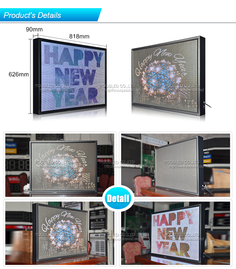 pantalla de mensaje led