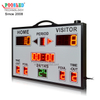 Marcador de baloncesto electrónico de dígitos pequeños para partidos de baloncesto
