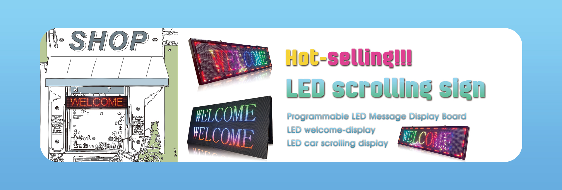 led scrolling sign