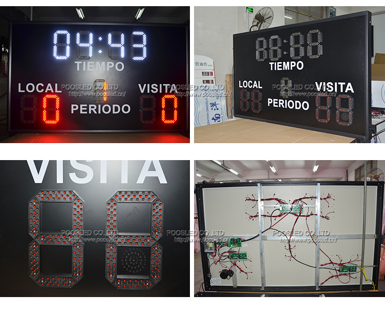 Marcador de f&uacute;tbol