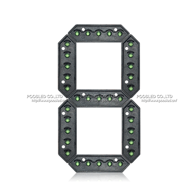 Venta caliente de 6 pulgadas LED verde impermeable de 7 segmentos digitales