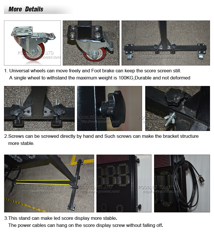 marcador de f&uacute;tbol led super dise&ntilde;o