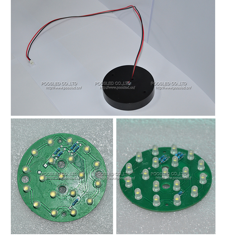 número de led