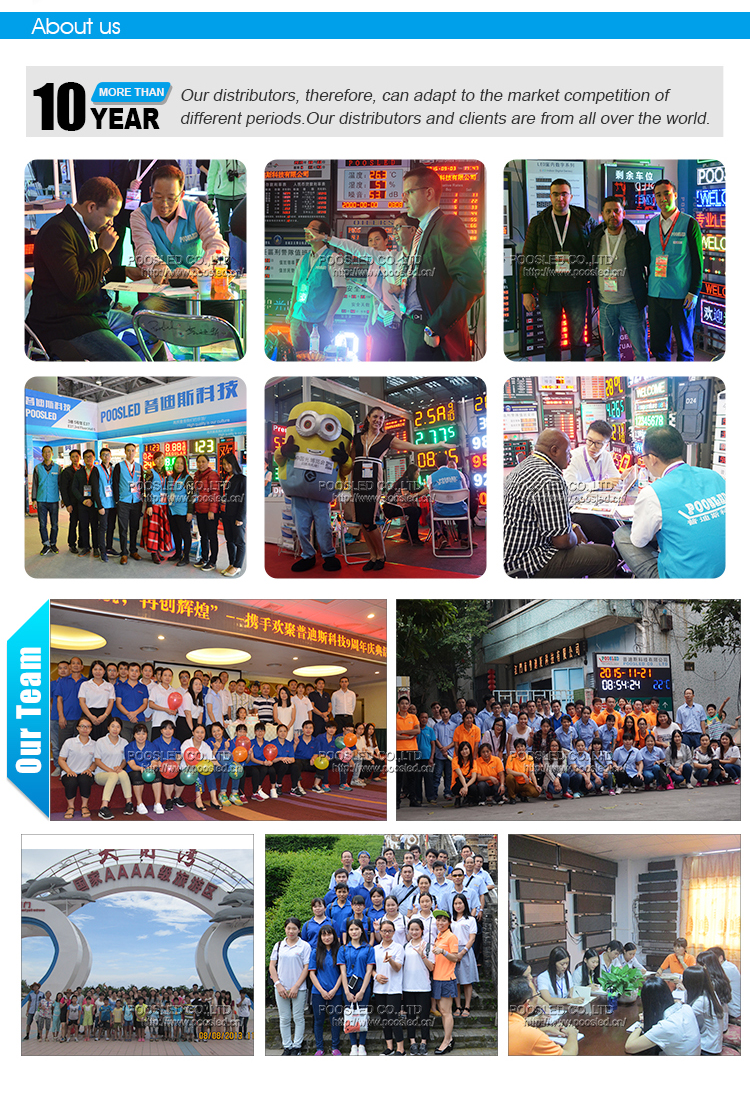 se&ntilde;al de tubo nixie multifunci&oacute;n