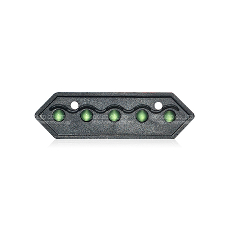 Venta caliente de 6 pulgadas LED verde impermeable de 7 segmentos digitales